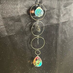 🌟Silver Rainbow 🌈 Crystal Sun Catcher (b)🌟